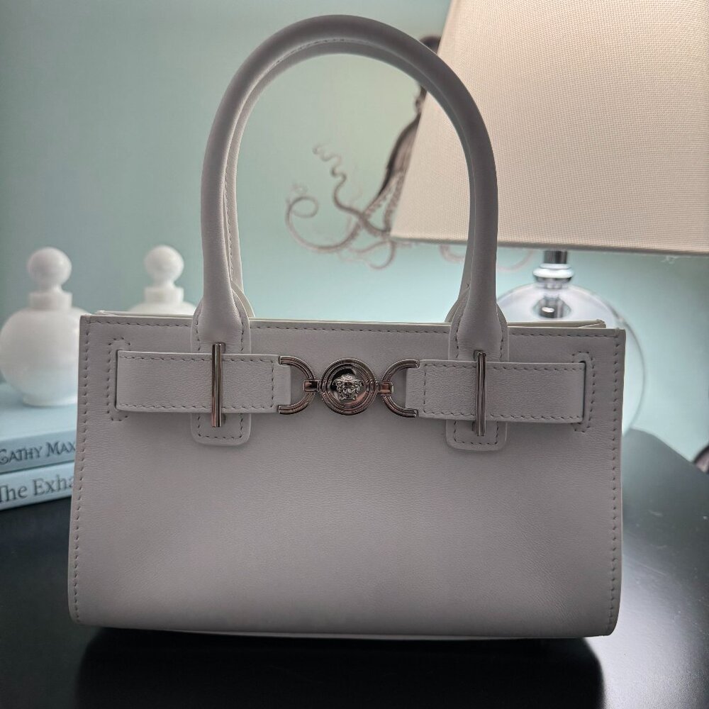 Versace Medusa 95 Small Leather Tote Bag $100 Used